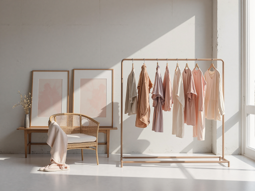 时尚服装带货短视频，模特展示穿着效果，背景为简约白色，明亮自然光